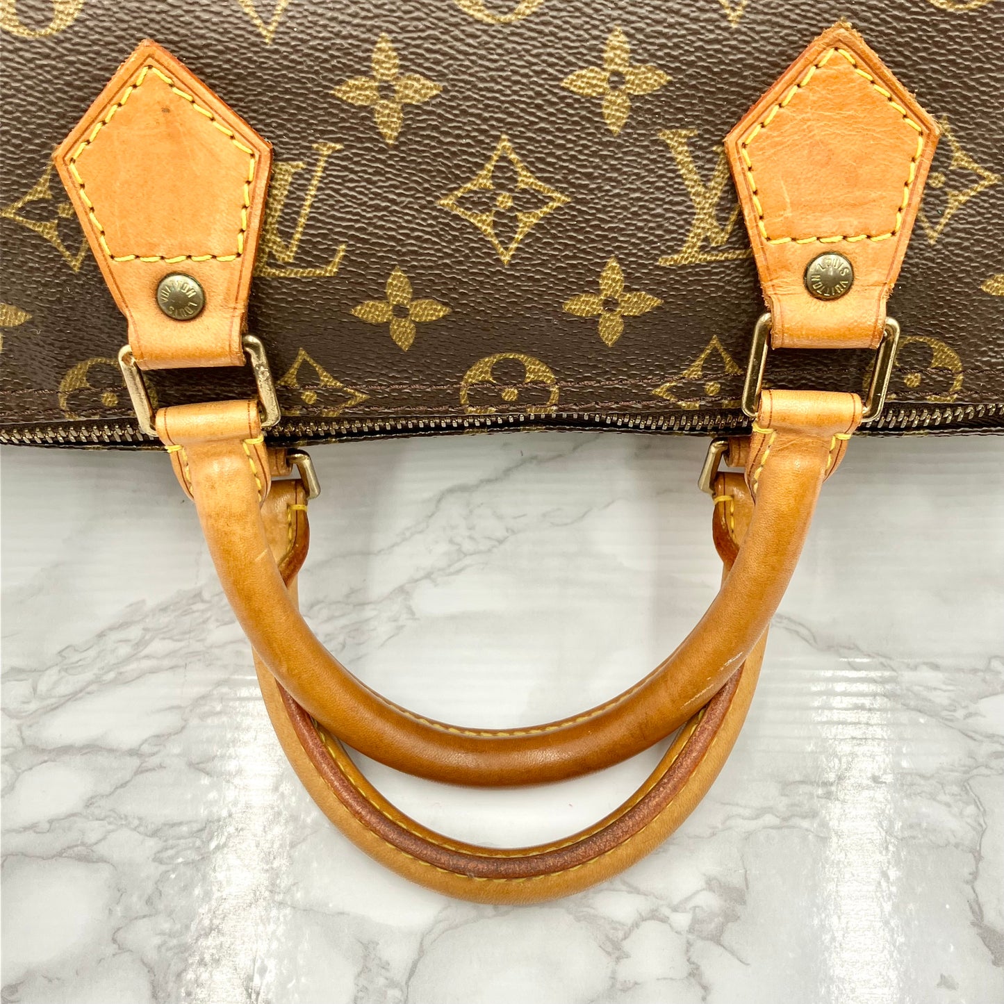 LOUIS VUITTON Monogram Speedy 35