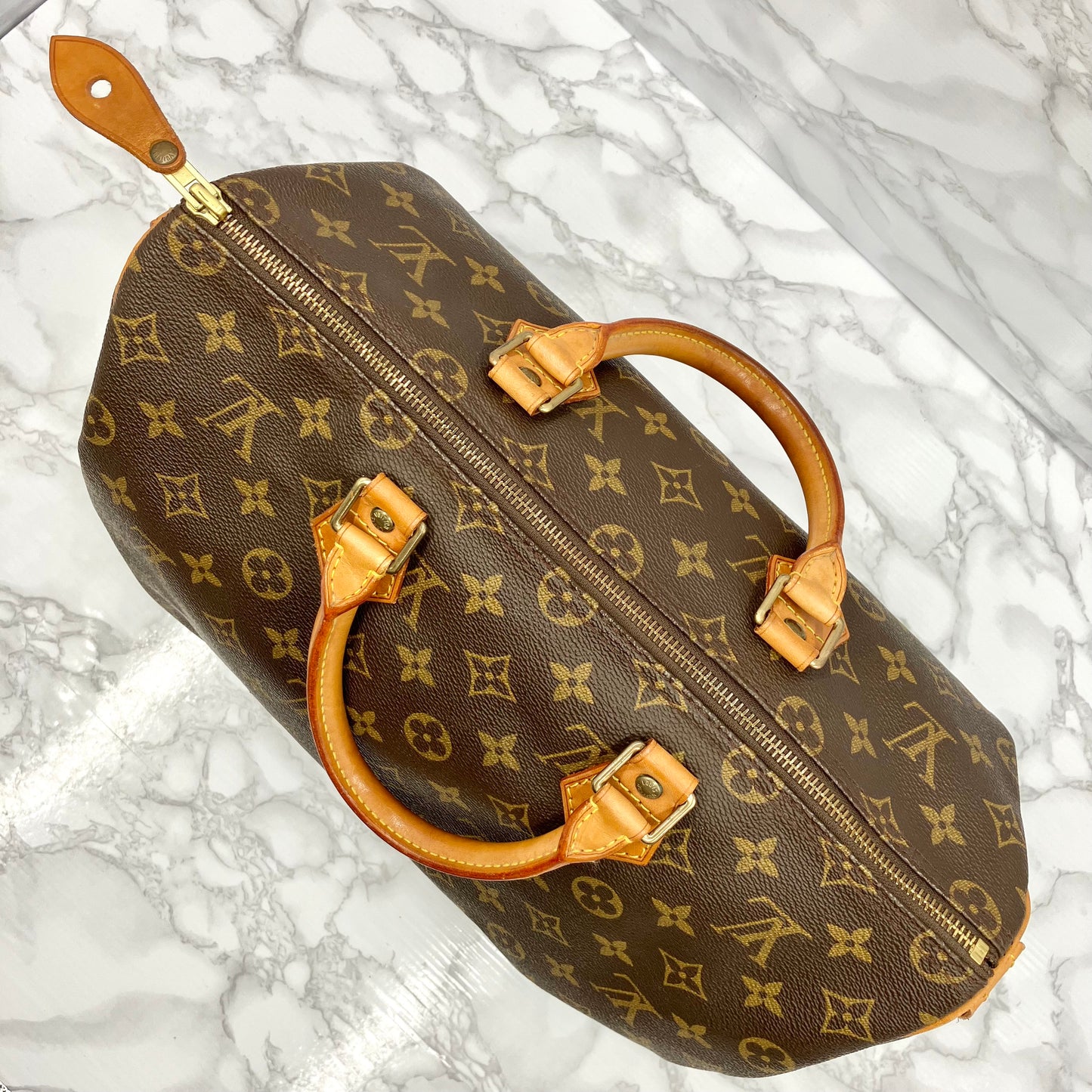 LOUIS VUITTON Monogram Speedy 35