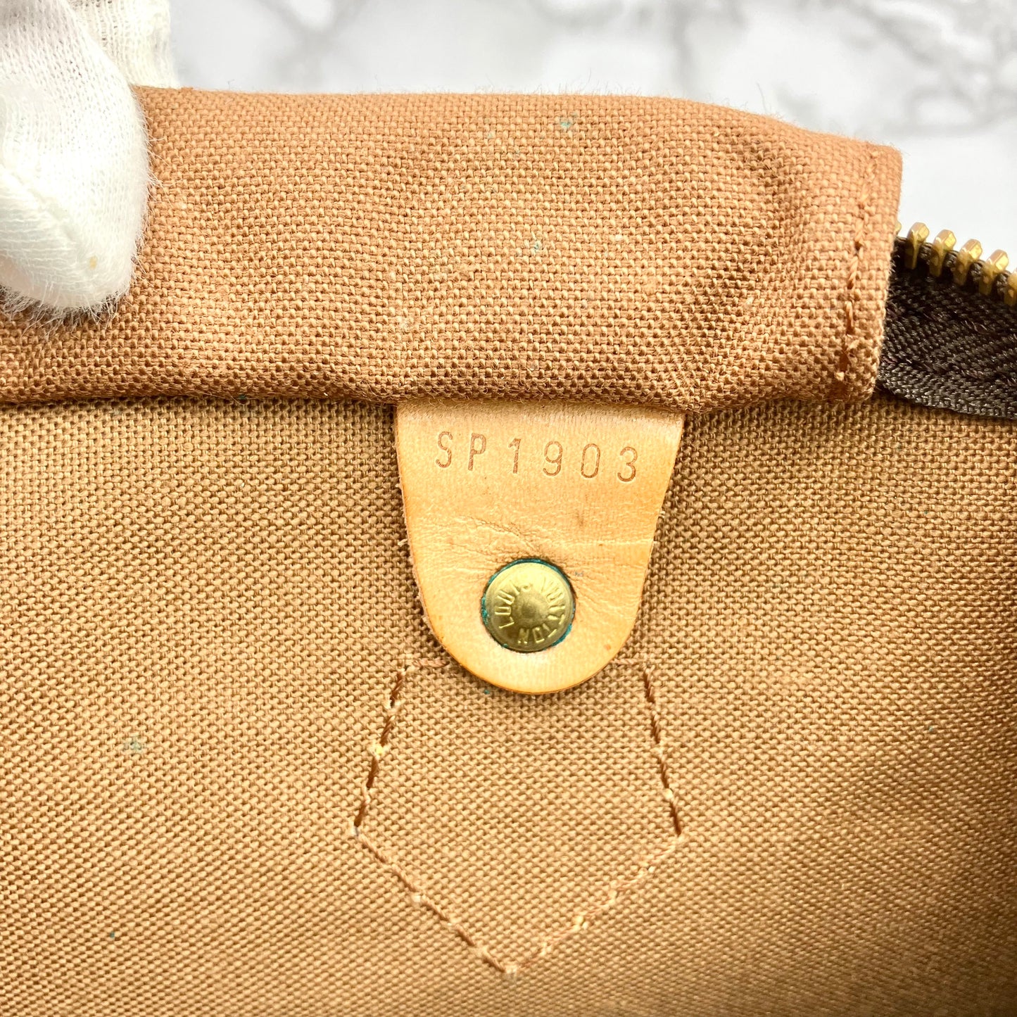 LOUIS VUITTON Monogram Speedy 35