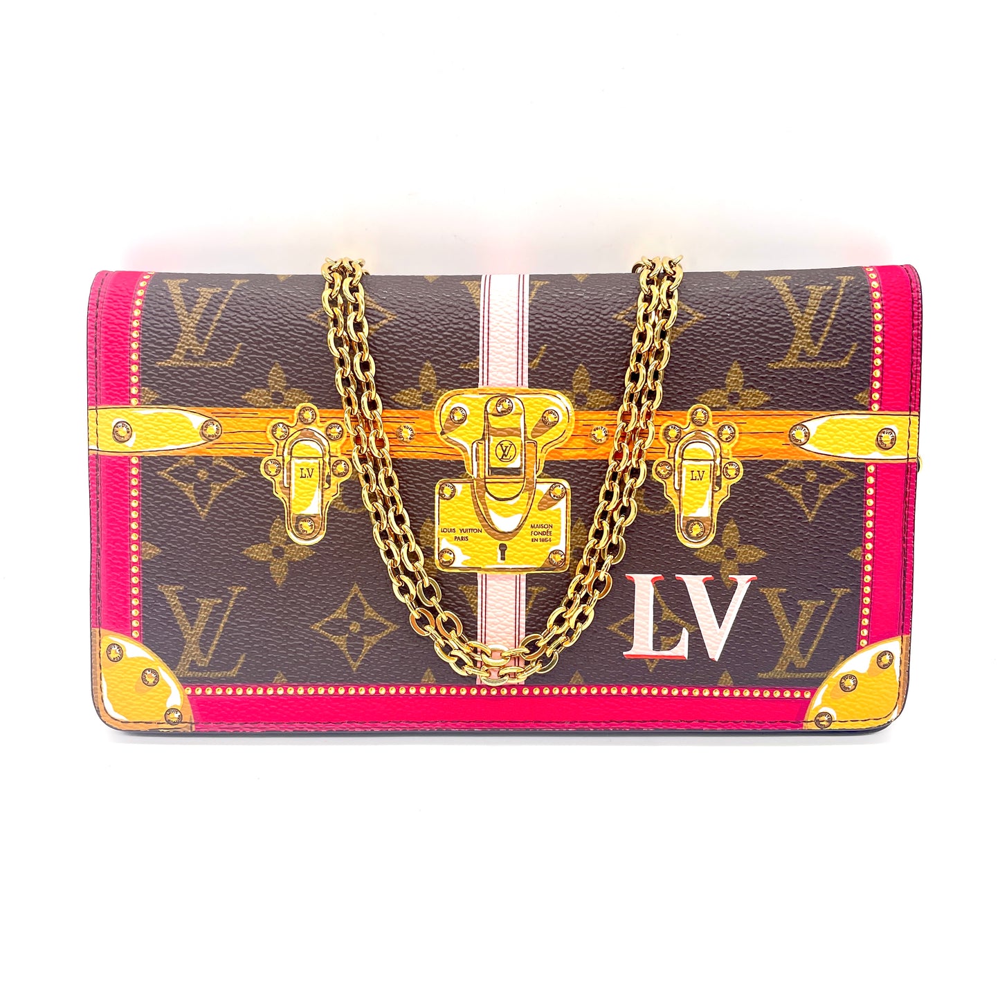 LOUIS VUITTON Pochette Weekend Summer Trunk