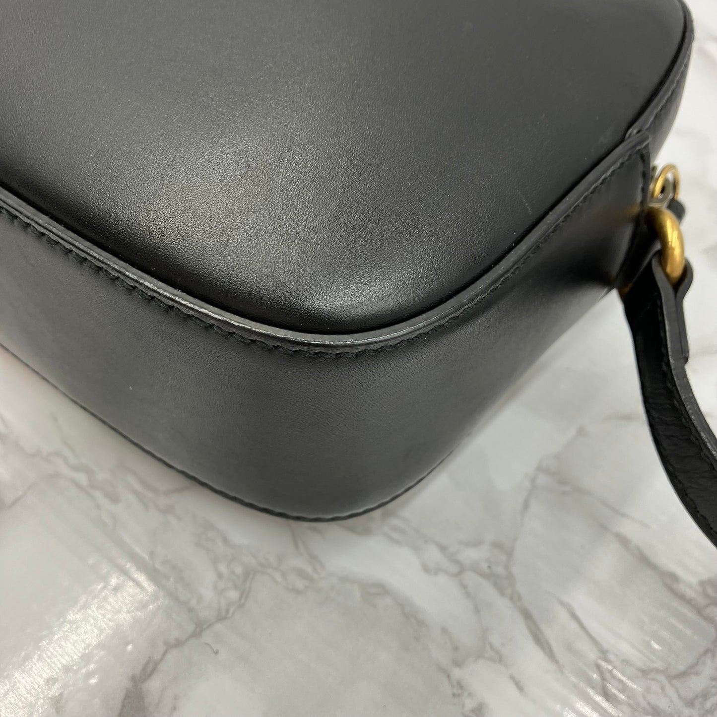 GUCCI Sherry Line Bee Shoulder Bag