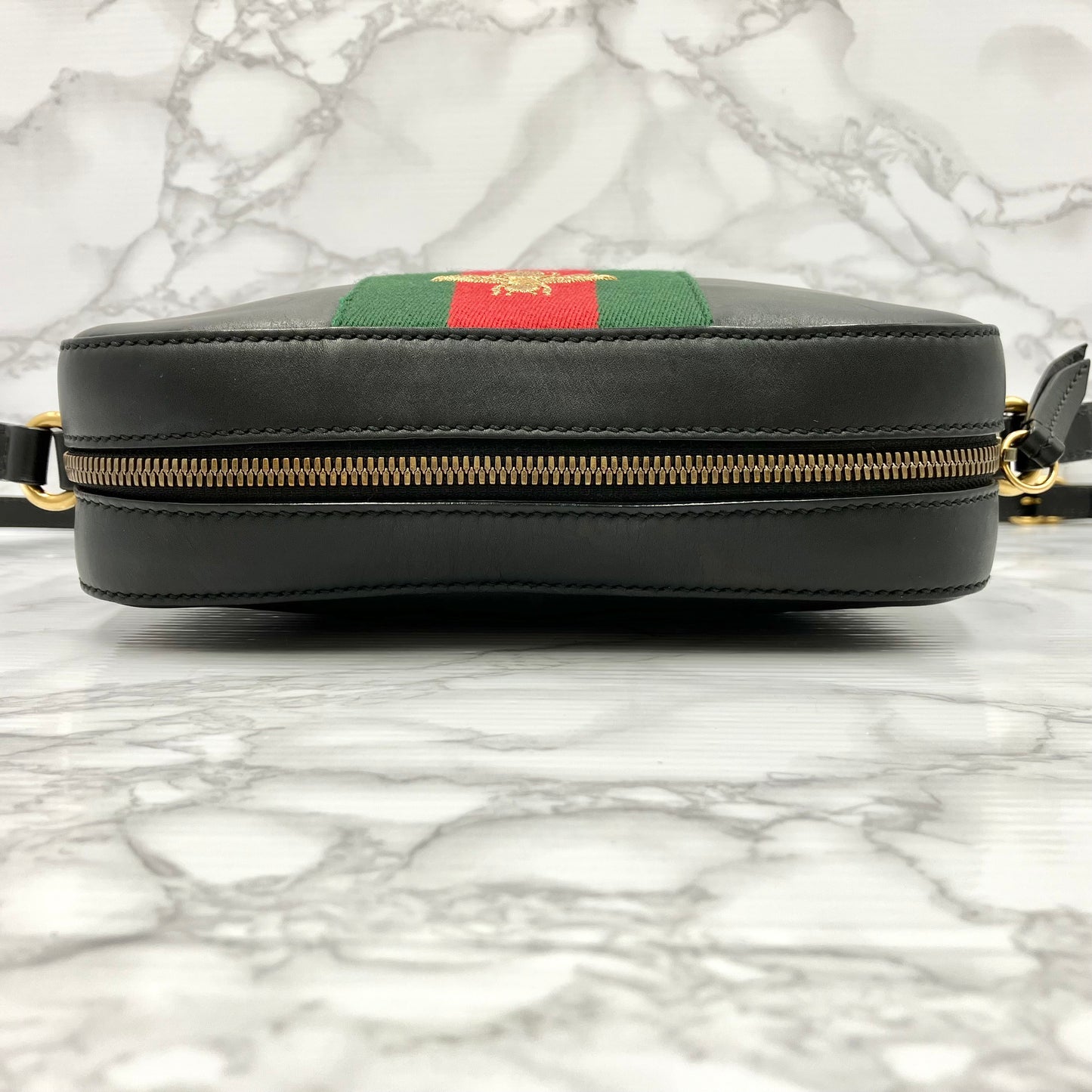 GUCCI Sherry Line Bee Shoulder Bag