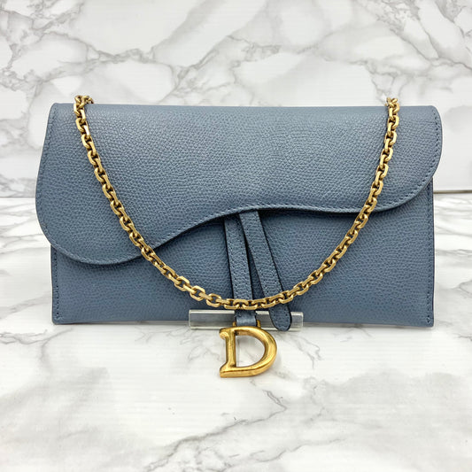 Christian Dior Leather Saddle WOC