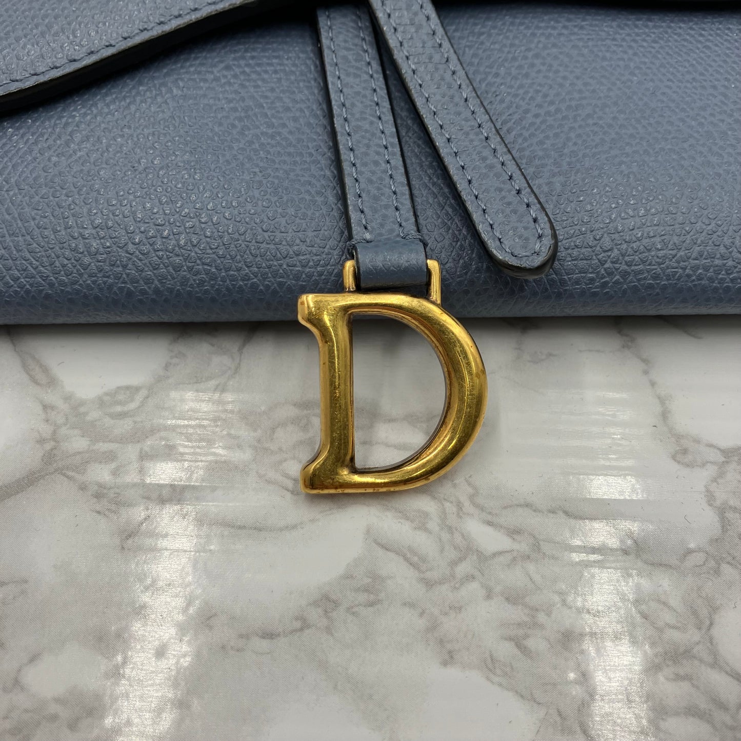 Christian Dior Leather Saddle WOC