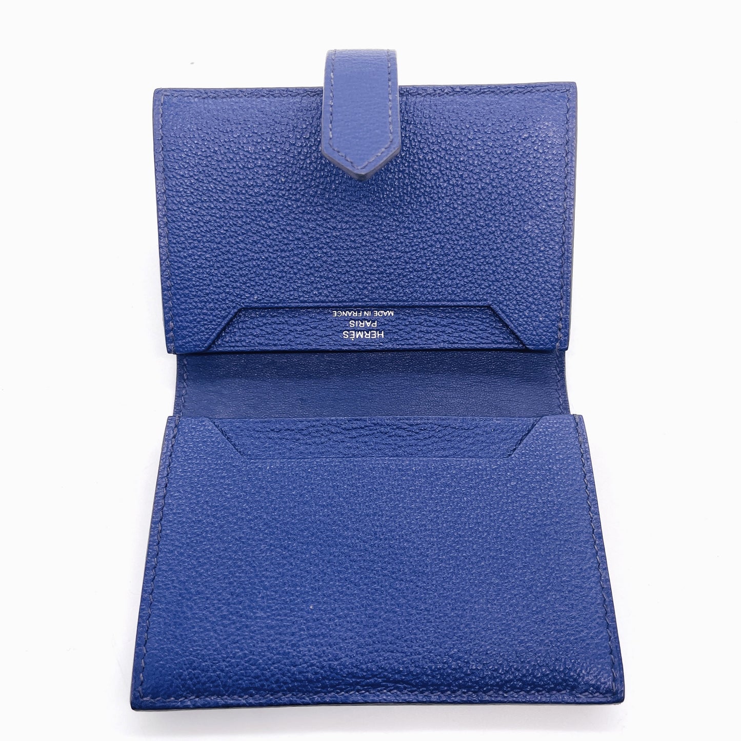 HERMES Bearn Compact Card Case D Chevre myzore