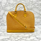 LOUIS VUITTON EPI Alma PM Strap