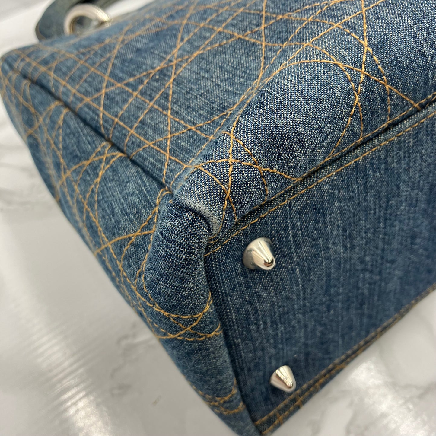 Christian Dior 2way Lady Dior Denim