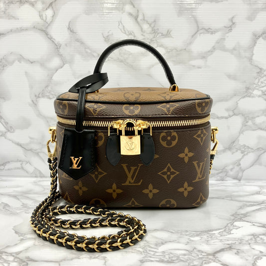 LOUIS VUITTON Monogram Reverse Vanity NV RFID