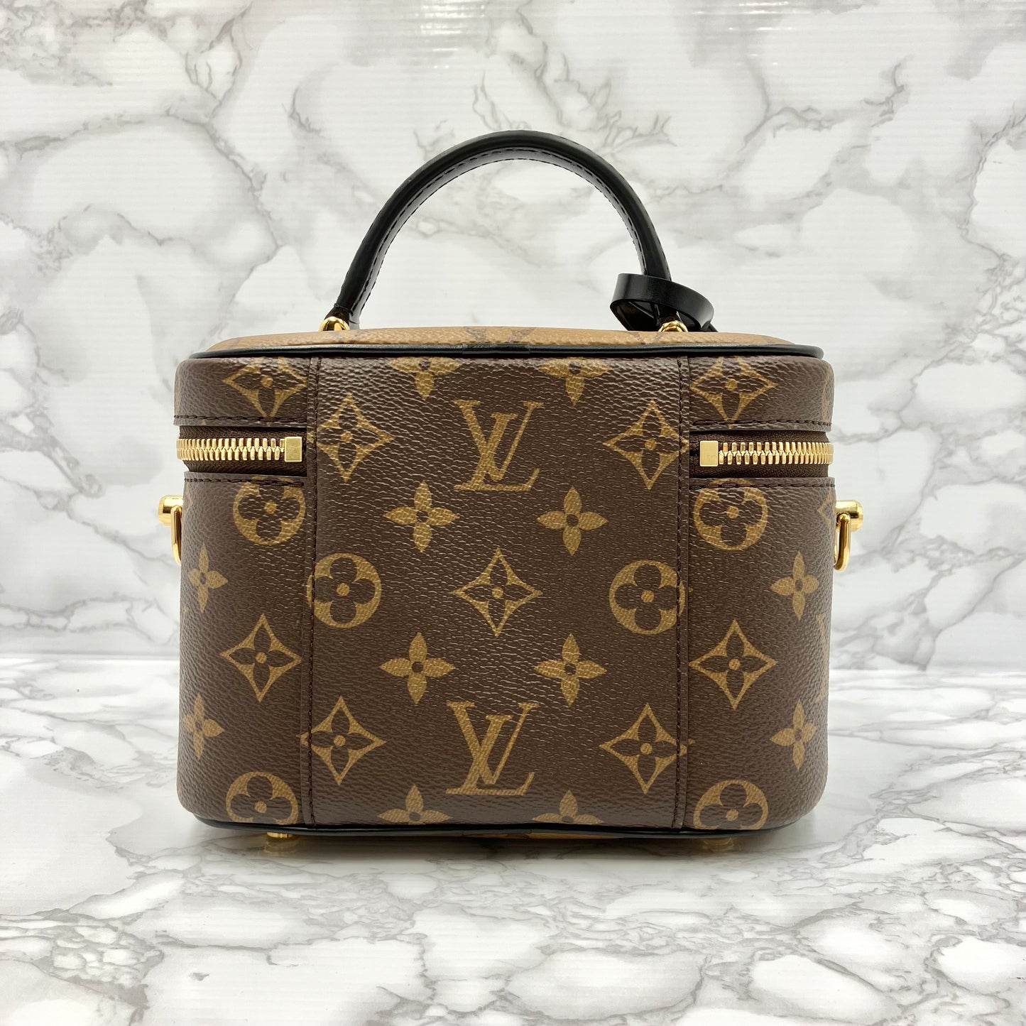 LOUIS VUITTON Monogram Reverse Vanity NV RFID