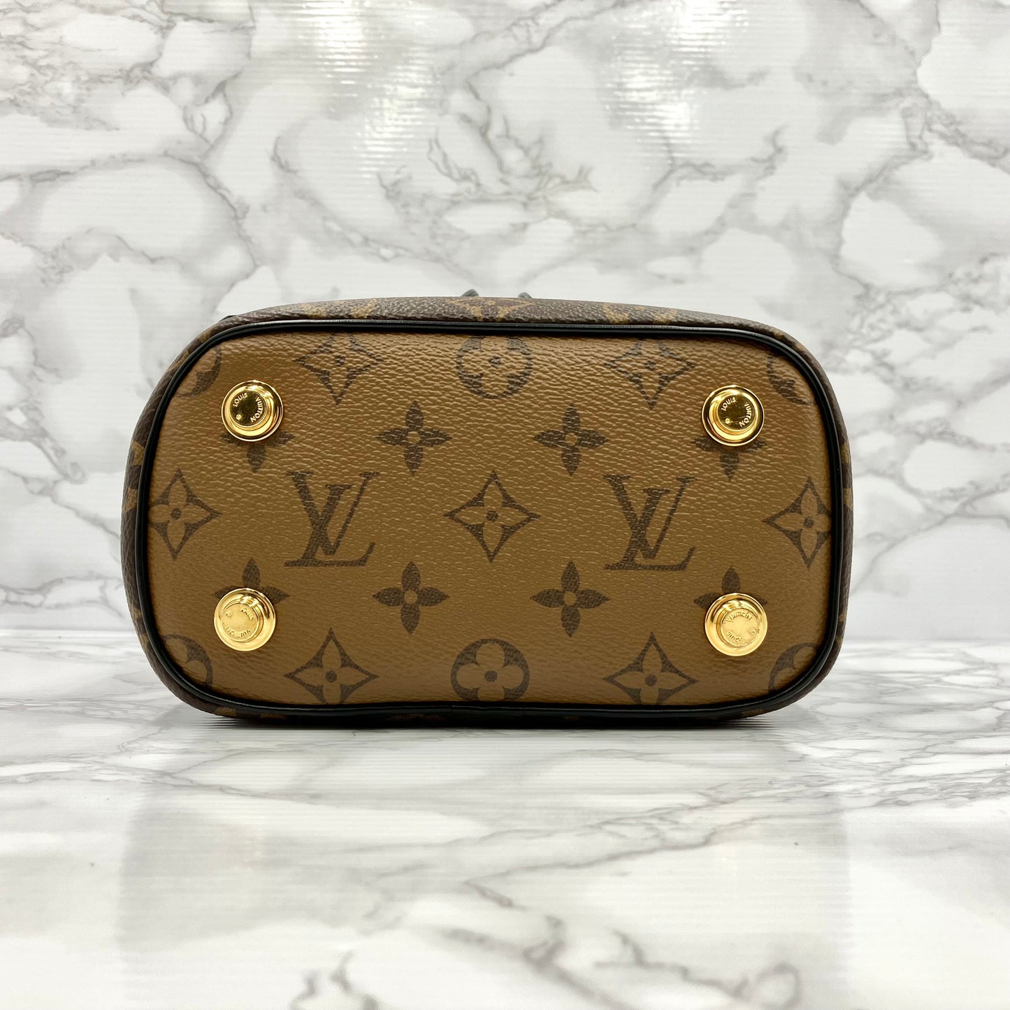LOUIS VUITTON Monogram Reverse Vanity NV RFID