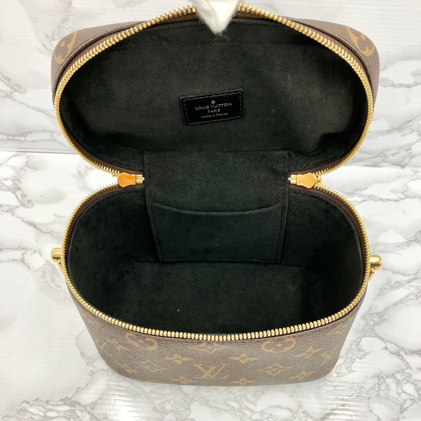 LOUIS VUITTON Monogram Reverse Vanity NV RFID