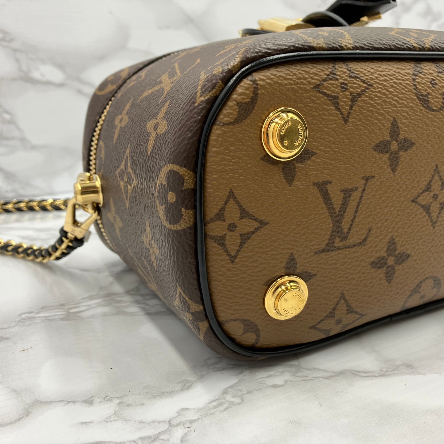 LOUIS VUITTON Monogram Reverse Vanity NV RFID