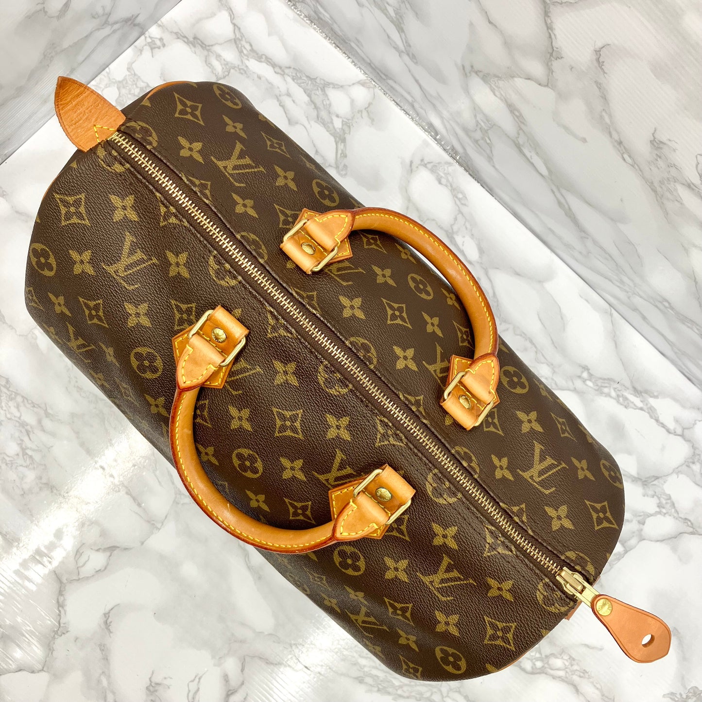 LOUIS VUITTON Monogram Speedy35