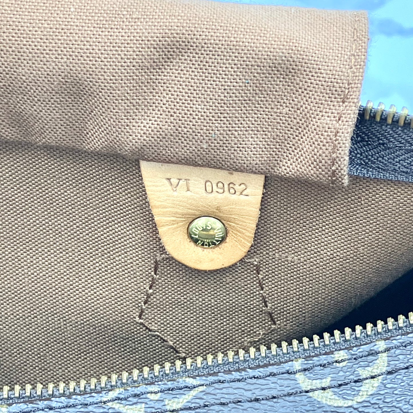 LOUIS VUITTON Monogram Speedy35