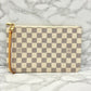 LOUIS VUITTON Damier Azur Neverfull Pouch