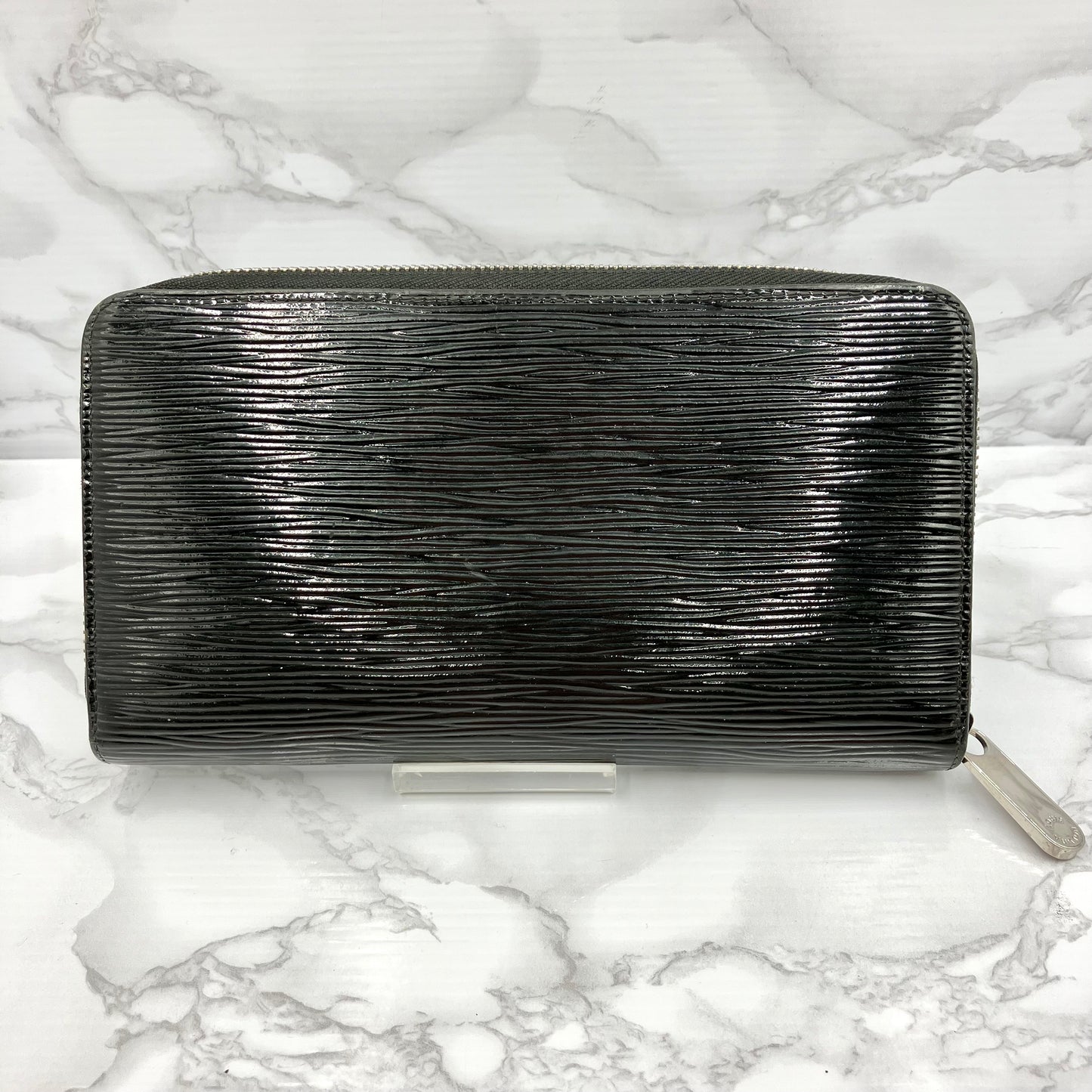 LOUIS VUITTON Epi Zippy Organize Noir Electric