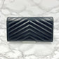 Yves Saint Laurent caviar long wallet