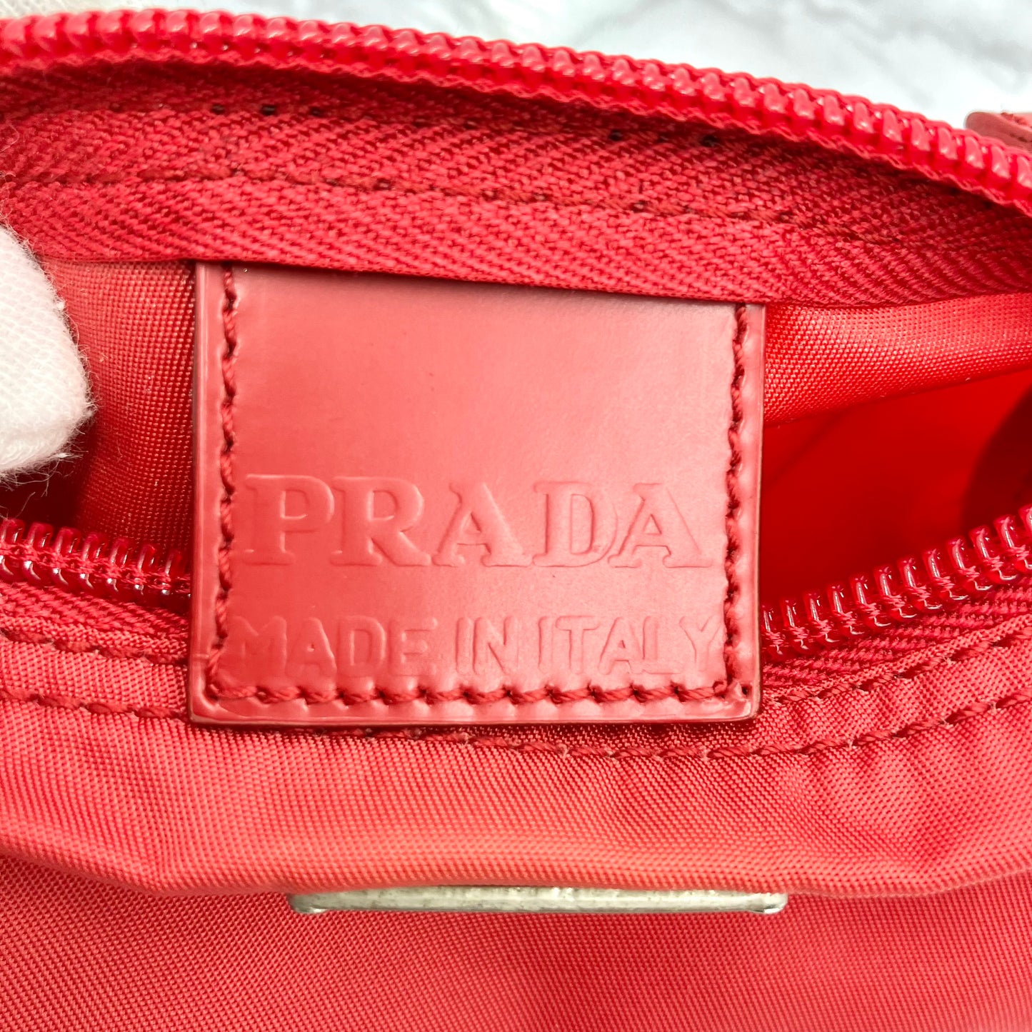 PRADA nylon pouch