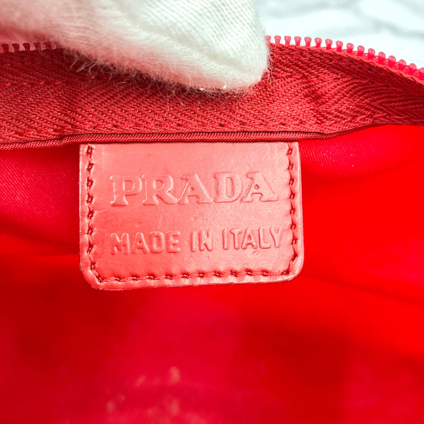 PRADA nylon pouch