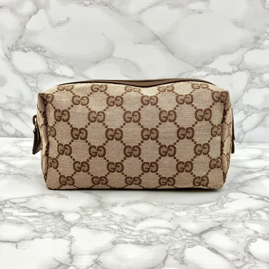 GUCCI canvas pouch