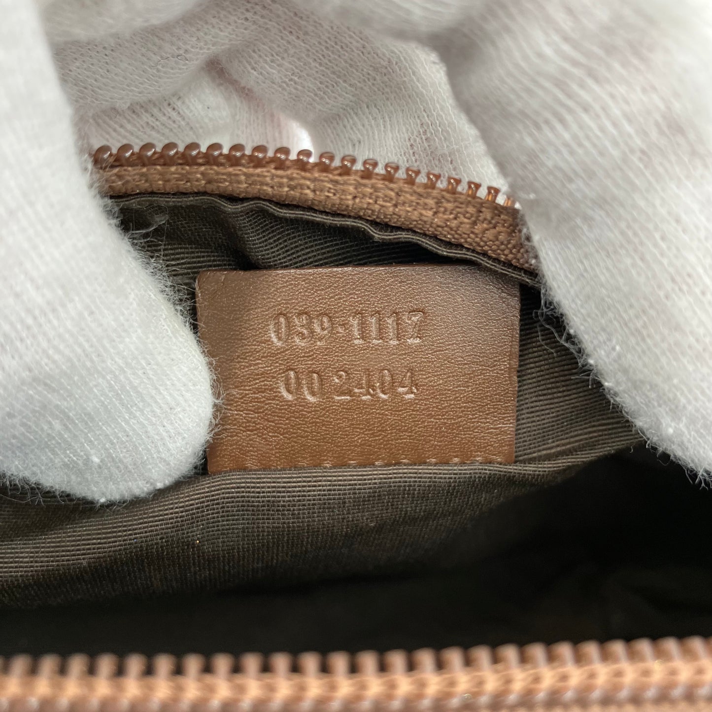 GUCCI canvas pouch