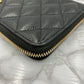 CHANEL Caviar long wallet