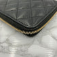 CHANEL Caviar long wallet