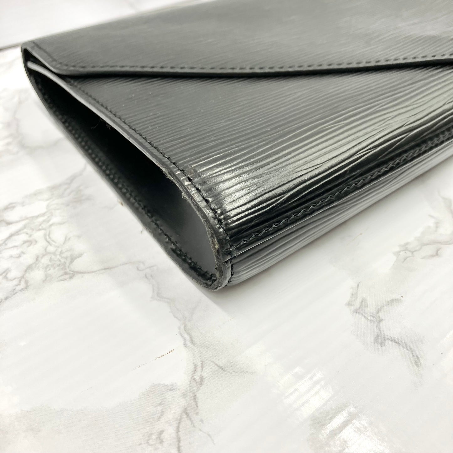 LOUIS VUITTON Epi Art Deco Clutch