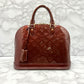 LOUIS VUITTON Vernis Alma PM