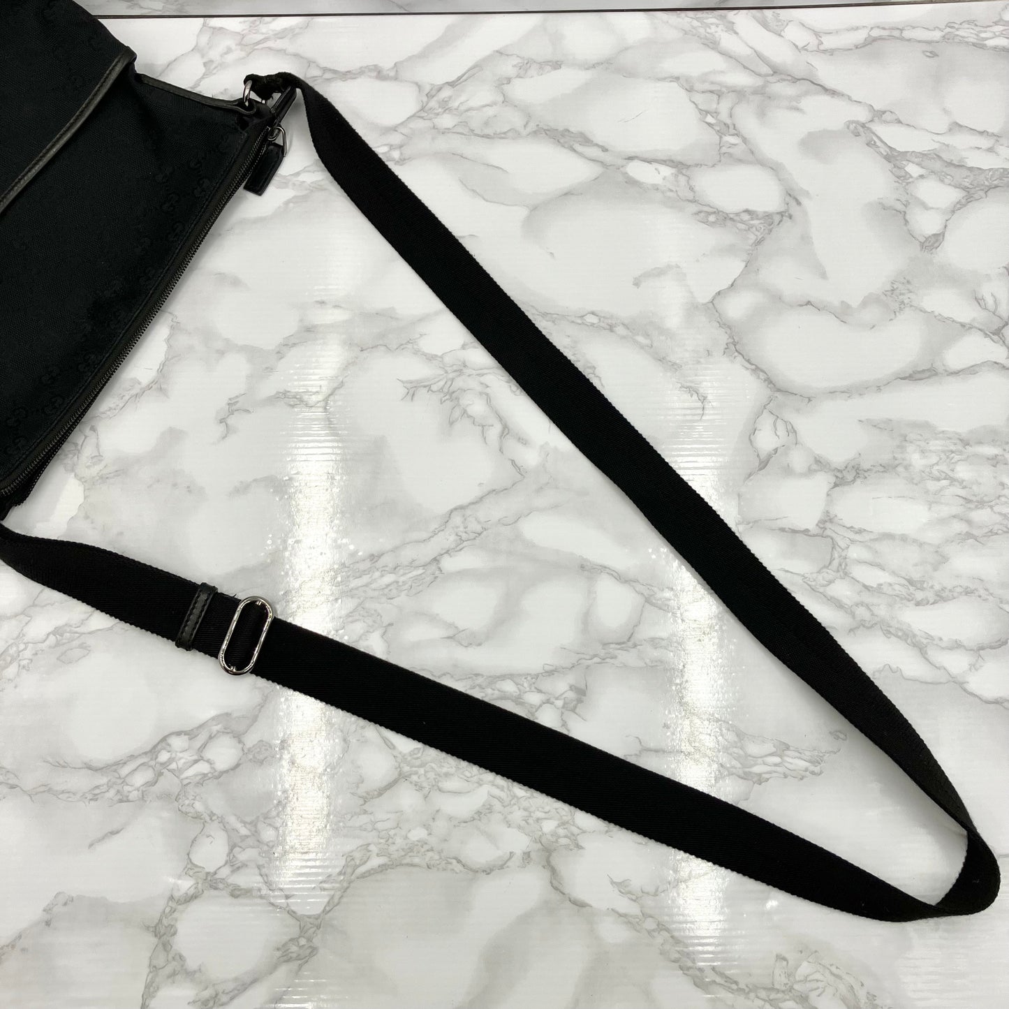 GUCCI Canvas Shoulder Bag