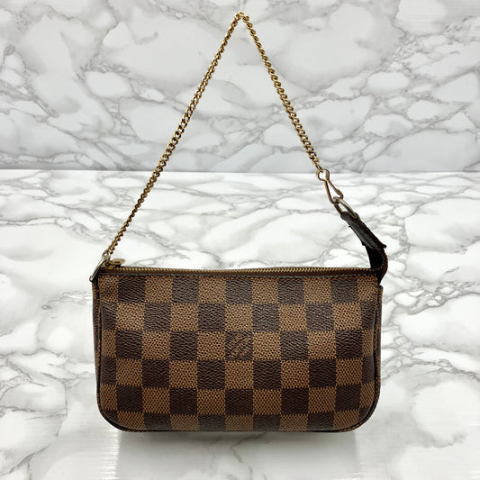 LOUIS VUITTON Damier Mini Pochette Accessoires
