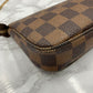 LOUIS VUITTON Damier Mini Pochette Accessoires