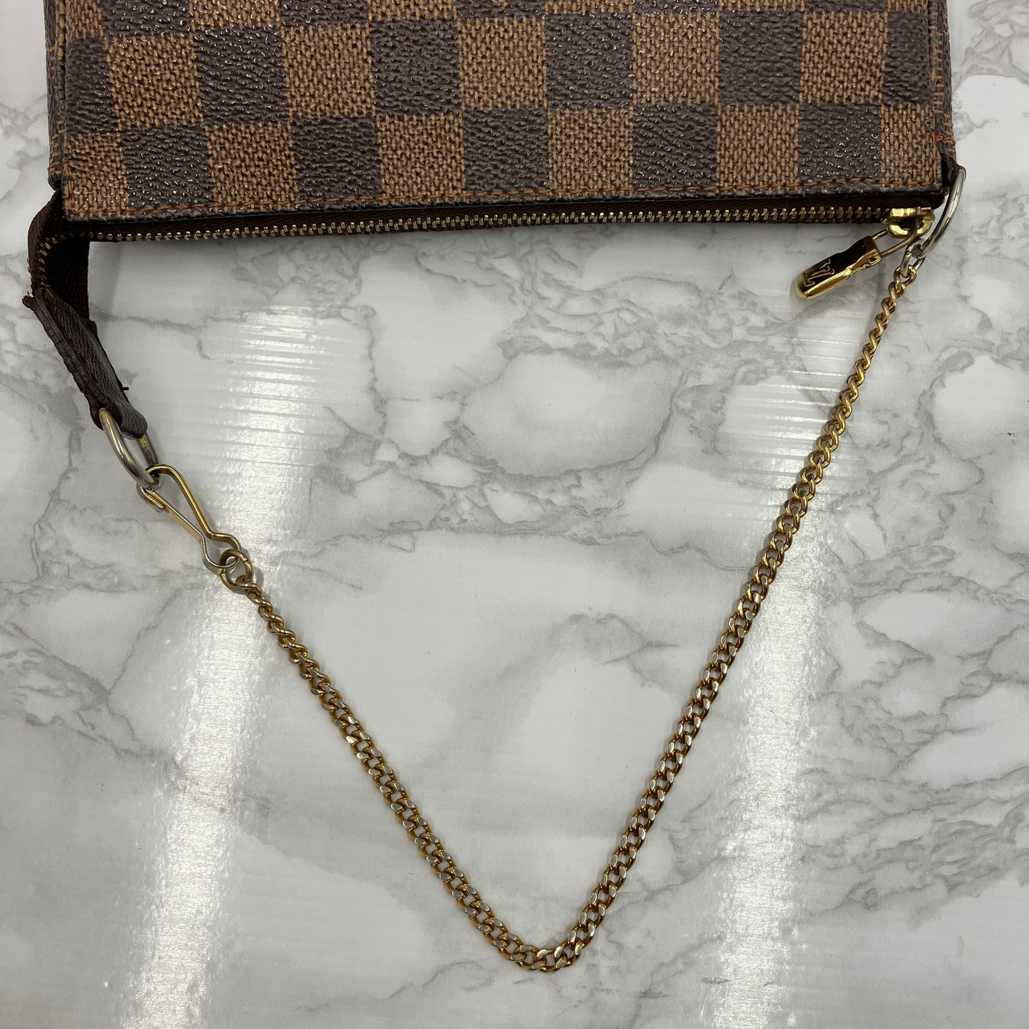 LOUIS VUITTON Damier Mini Pochette Accessoires