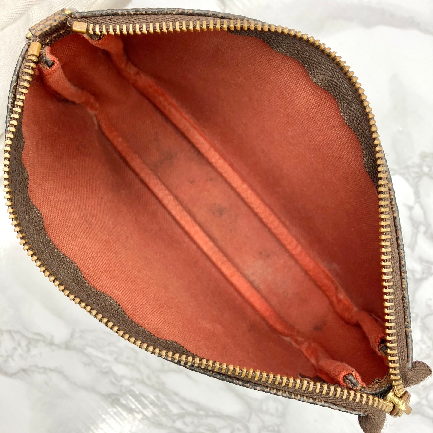 LOUIS VUITTON Damier Mini Pochette Accessoires