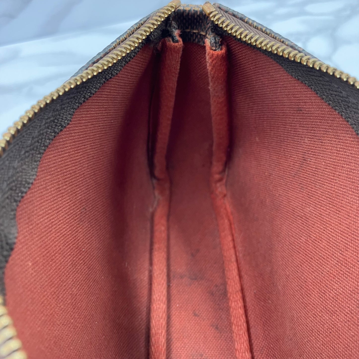 LOUIS VUITTON Damier Mini Pochette Accessoires