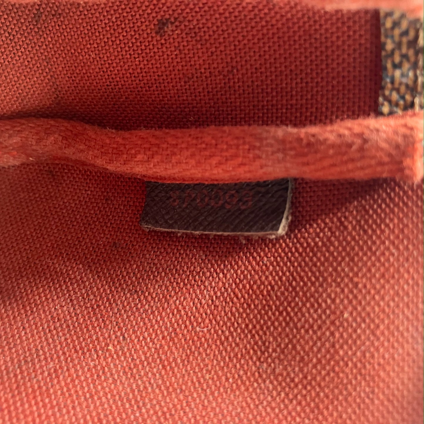 LOUIS VUITTON Damier Mini Pochette Accessoires