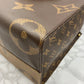 LOUIS VUITTON Monogram Reverse Giant On The Go MM