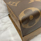 LOUIS VUITTON Monogram Reverse Giant On The Go MM