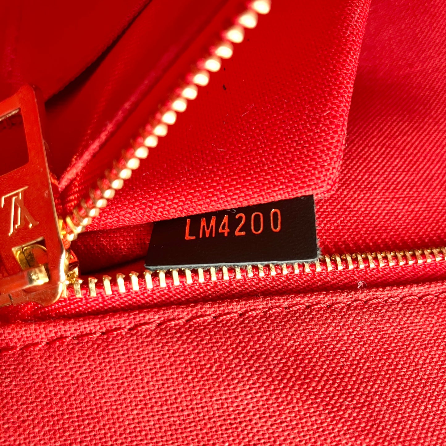 LOUIS VUITTON Monogram Reverse Giant On The Go MM