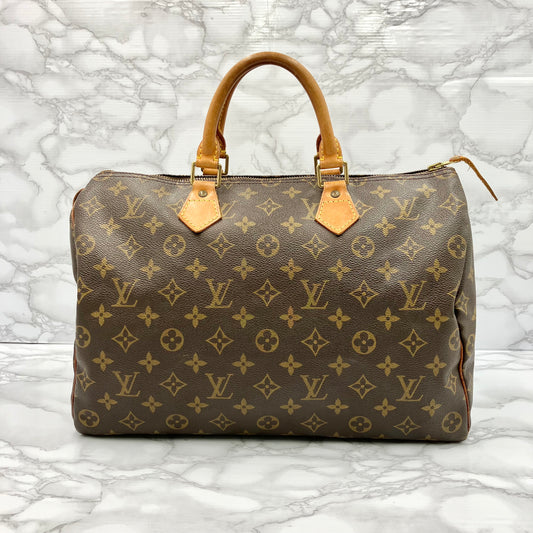 LOUIS VUITTON  Monogram Speedy 35