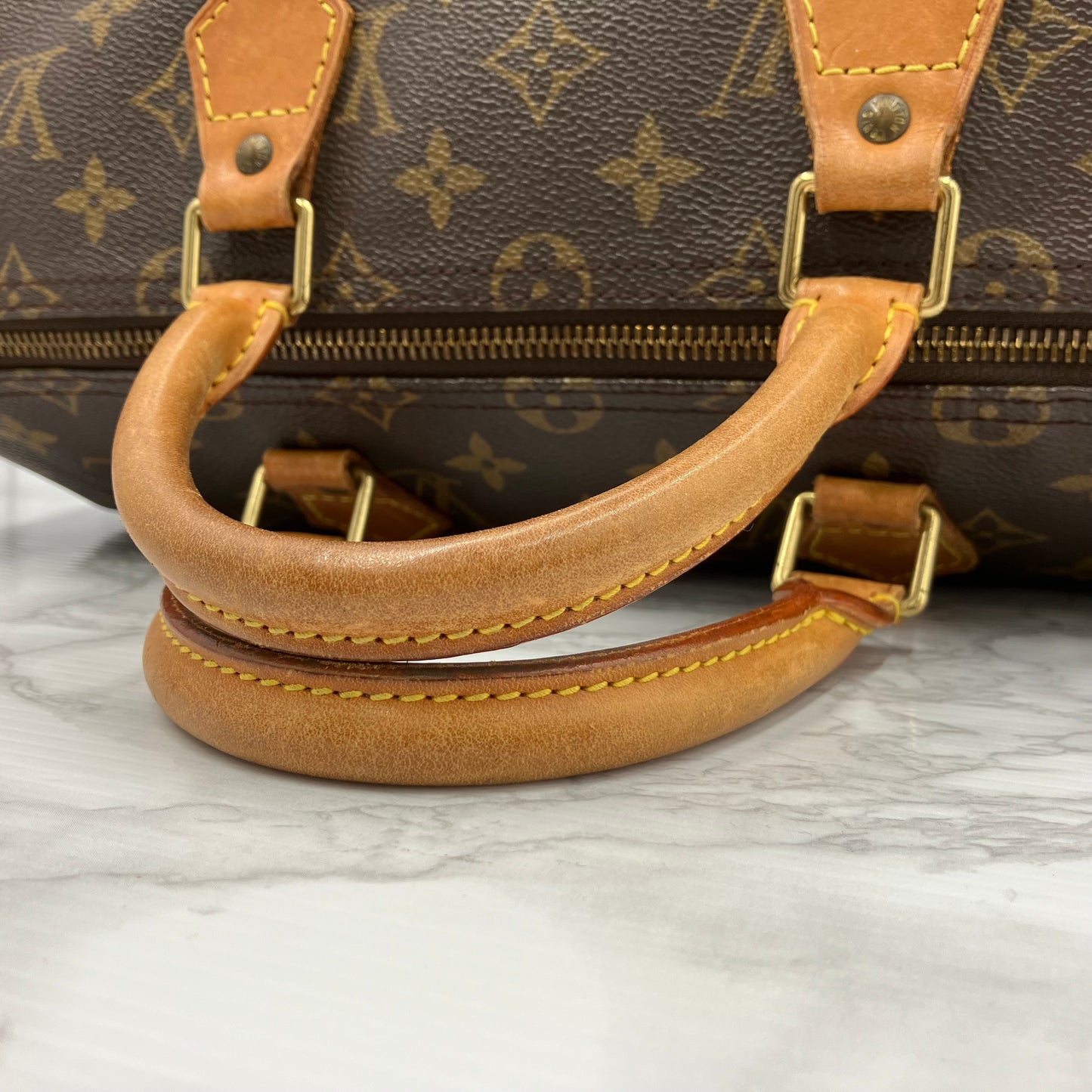 LOUIS VUITTON  Monogram Speedy 35