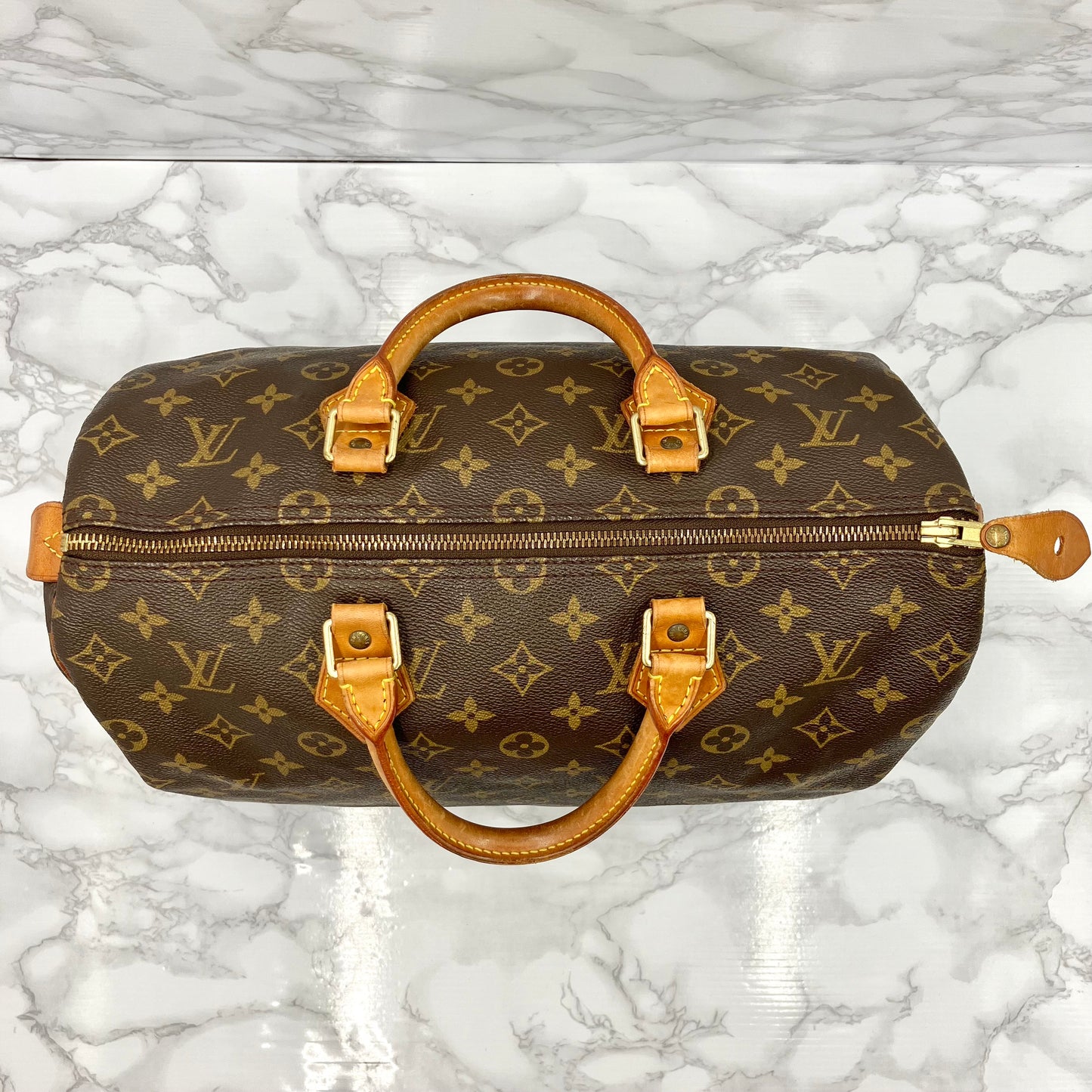 LOUIS VUITTON  Monogram Speedy 35