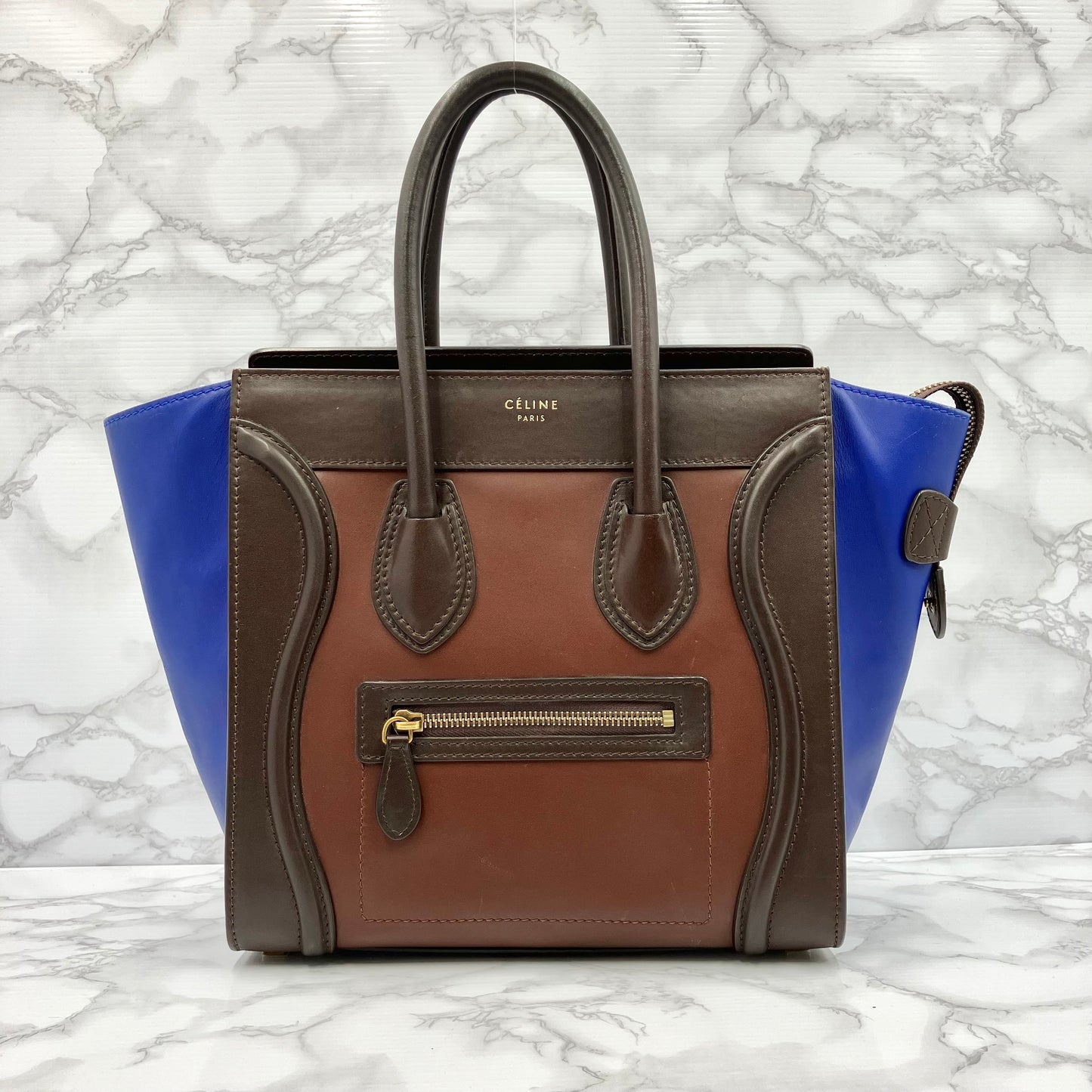 CELINE Luggage Micro Shopper