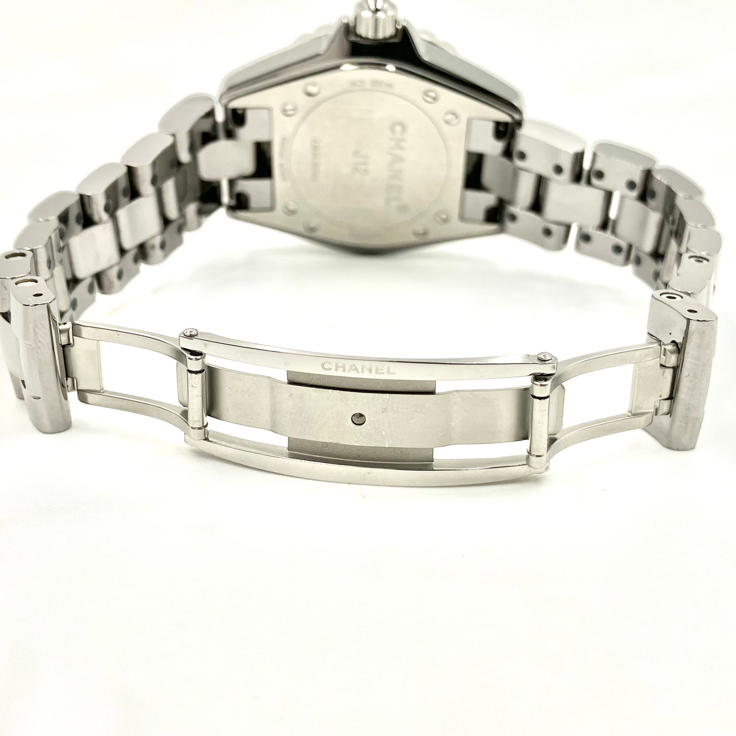 CHANEL J12 chromatic 12P Dia ceramic stainless steel