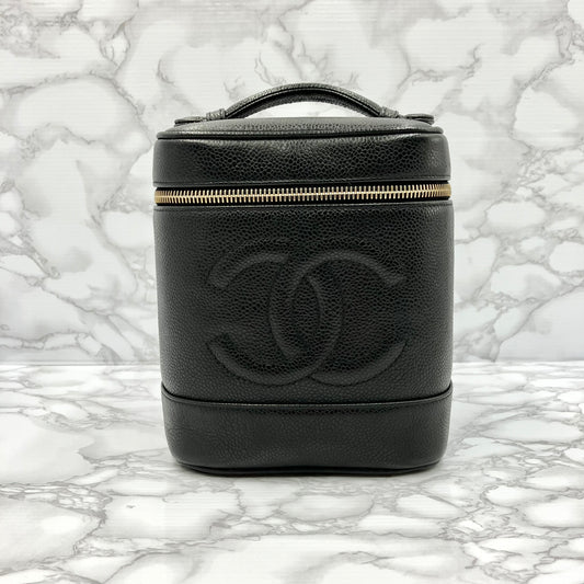 CHANEL Caviar skin Vanity Bag