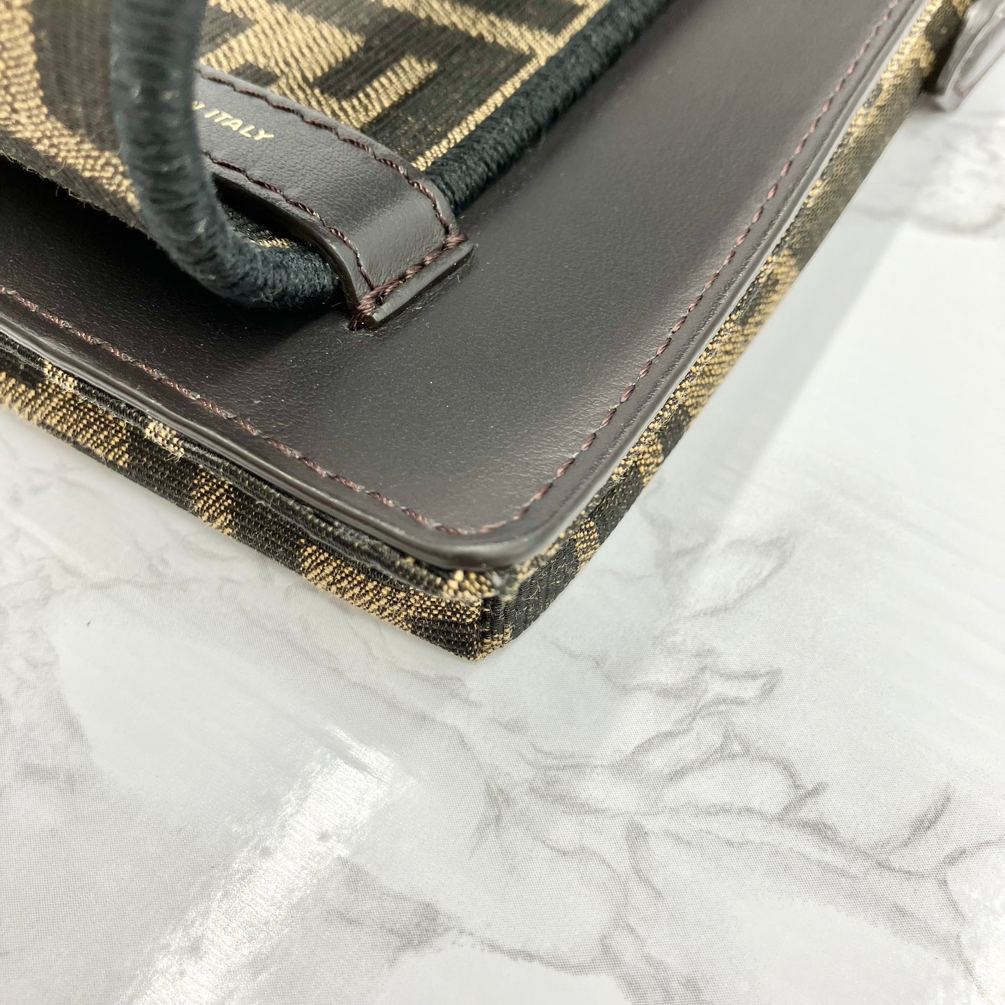 FENDI Zucca strap pouch