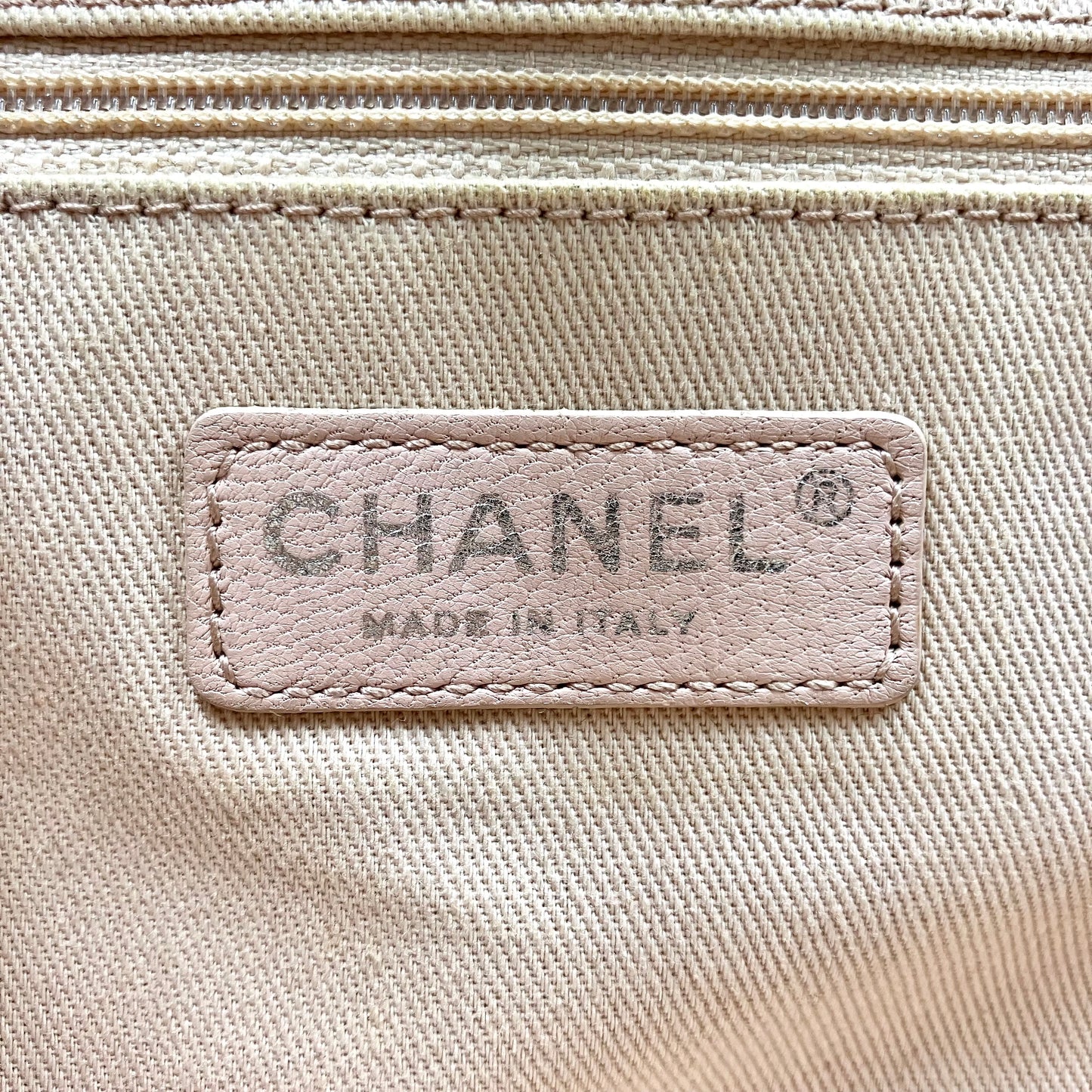 CHANEL 2way Deauville Bowling Bag