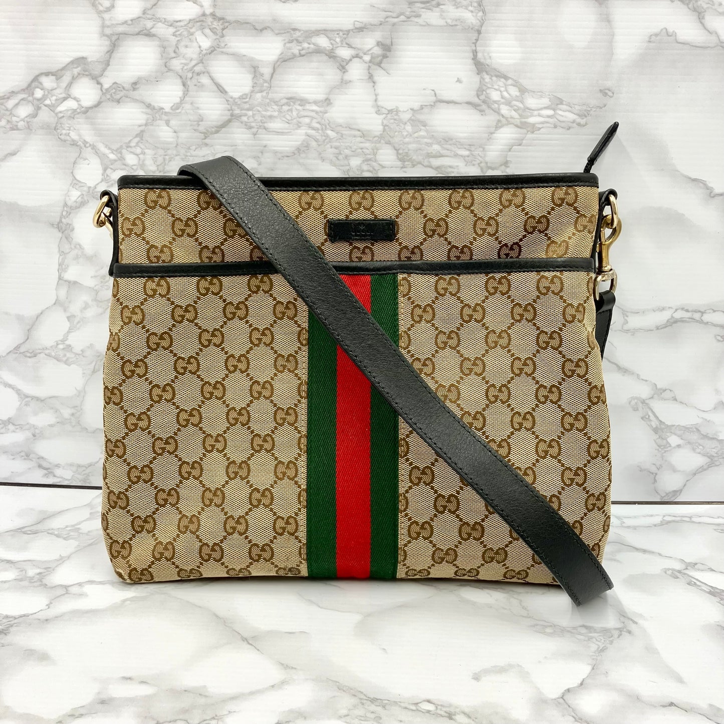 GUCCI Sherry Line Shoulder Bag