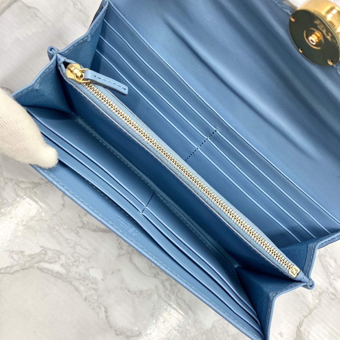 FENDI F IS long wallet