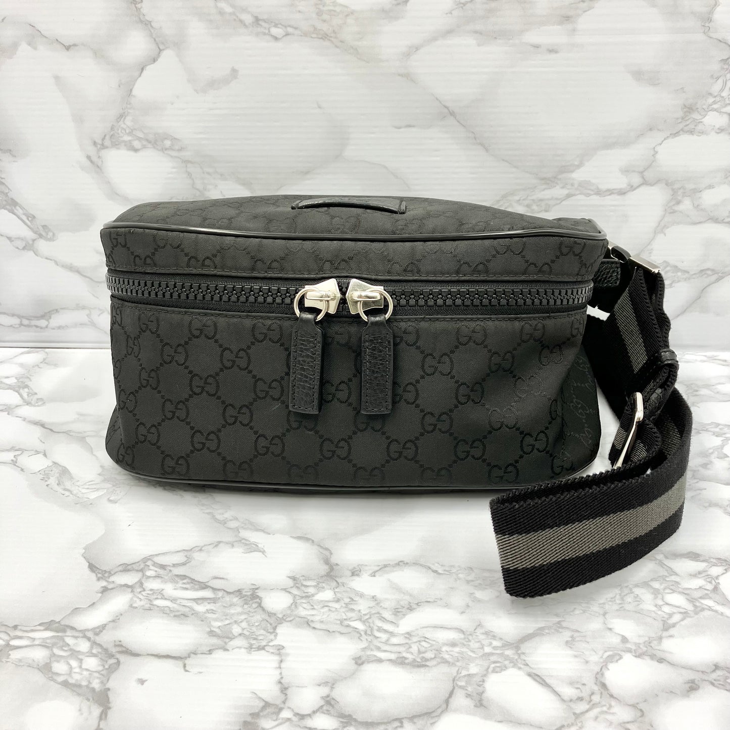 GUCCI nylon body bag